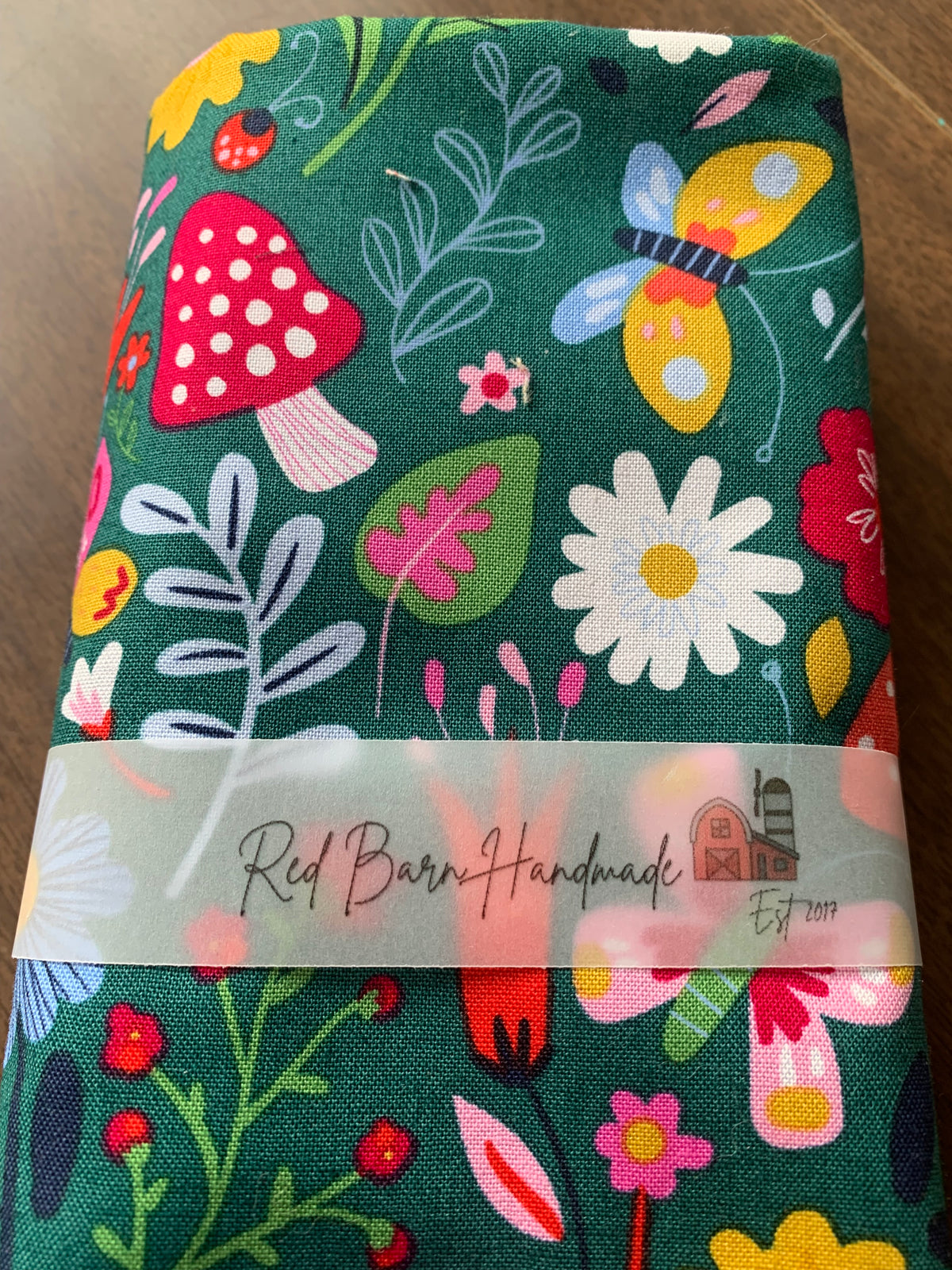 Large Beeswax Bread Bag, handmade with organic beeswax